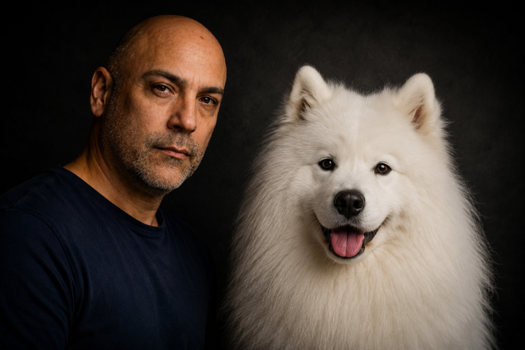 Samoyed Σαμογιεντ ένας εργάτης στολίδι!