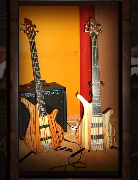 Leonidas Vrahatis custom Basses