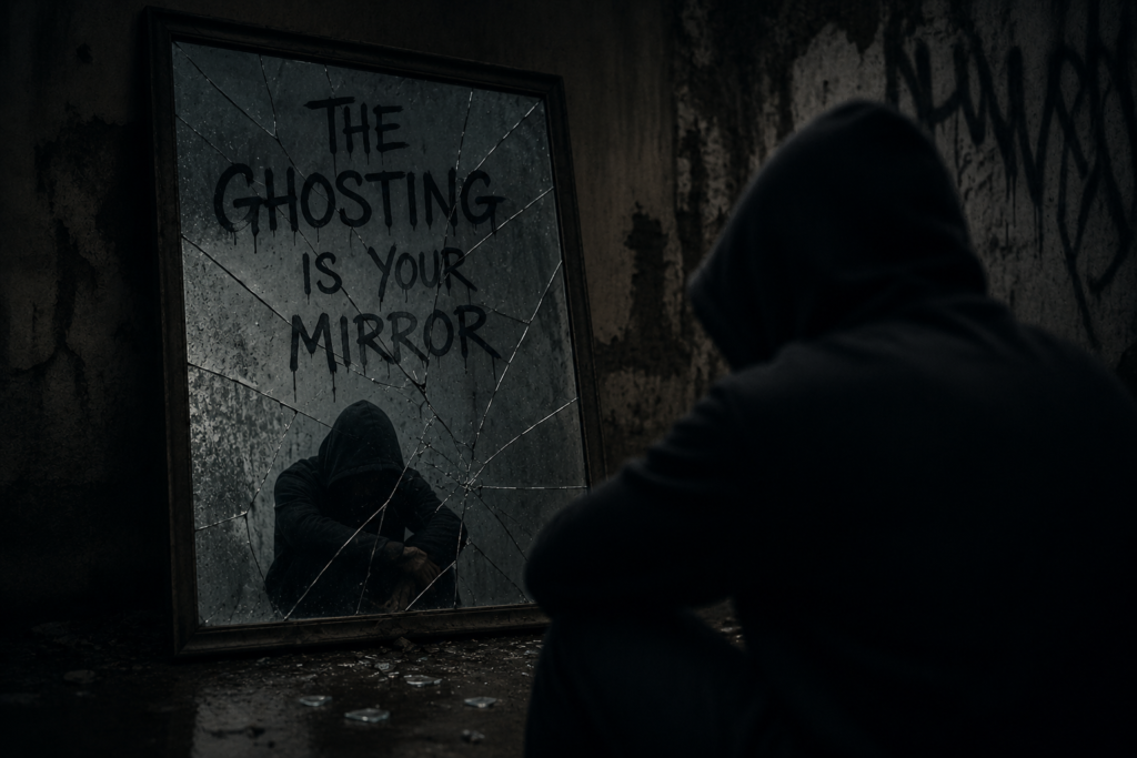 The ghosting is your mirror