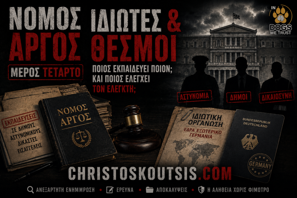 Ποιος ελέγχει ποιον